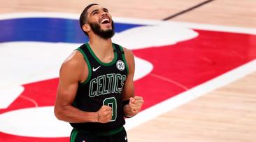 Boston uses the third overall pick to select Jayson Tatum